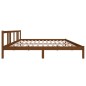 vidaXL Massivholzbett Honigbraun 200x200 cm vidaXL Massivholzbett Honigbraun 200x200 cm