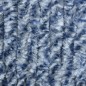 vidaXL Insektenschutz-Vorhang Blau und Weiß 90x200 cm Chenille vidaXL Insektenschutz-Vorhang Blau und Weiß 90x200 cm Chenille