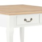 vidaXL Couchtisch Weiß 80 x 80 x 50 cm Holz vidaXL Couchtisch Weiß 80 x 80 x 50 cm Holz
