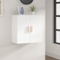 vidaXL Wandschrank Weiß 60x30x60 cm Holzwerkstoff vidaXL Wandschrank Weiß 60x30x60 cm Holzwerkstoff