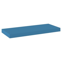 vidaXL Schweberegal Blau 60x23,5x3,8 cm MDF  