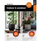 Capi Blumentopf Nature Rib Quadratisch 50 x 50 cm Anthrazit Capi Blumentopf Nature Rib Quadratisch 50 x 50 cm Anthrazit