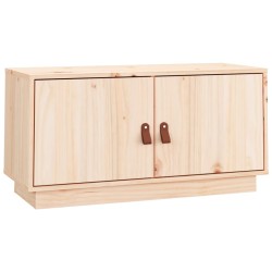 vidaXL TV-Schrank 80x34x40 cm Massivholz Kiefer