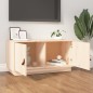 vidaXL TV-Schrank 80x34x40 cm Massivholz Kiefer vidaXL TV-Schrank 80x34x40 cm Massivholz Kiefer