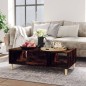 vidaXL Couchtisch Räuchereiche 103,5x60x35 cm Holzwerkstoff vidaXL Couchtisch Räuchereiche 103,5x60x35 cm Holzwerkstoff