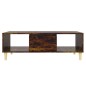 vidaXL Couchtisch Räuchereiche 103,5x60x35 cm Holzwerkstoff vidaXL Couchtisch Räuchereiche 103,5x60x35 cm Holzwerkstoff