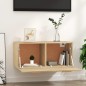 vidaXL Wandschrank Sonoma-Eiche 80x35x36,5 cm Holzwerkstoff vidaXL Wandschrank Sonoma-Eiche 80x35x36,5 cm Holzwerkstoff