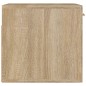 vidaXL Wandschrank Sonoma-Eiche 80x35x36,5 cm Holzwerkstoff vidaXL Wandschrank Sonoma-Eiche 80x35x36,5 cm Holzwerkstoff