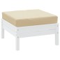 Palettenkissen Beige Oxford-Gewebe Palettenkissen Beige Oxford-Gewebe