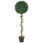 vidaXL Künstliche Pflanze Lorbeerbaum mit Topf Grün 130 cm vidaXL Künstliche Pflanze Lorbeerbaum mit Topf Grün 130 cm