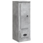 vidaXL Highboard Betongrau 36x35,5x103,5 cm Holzwerkstoff vidaXL Highboard Betongrau 36x35,5x103,5 cm Holzwerkstoff