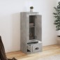 vidaXL Highboard Betongrau 36x35,5x103,5 cm Holzwerkstoff vidaXL Highboard Betongrau 36x35,5x103,5 cm Holzwerkstoff