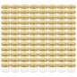 vidaXL Marmeladengläser mit goldenem Deckel 96 Stk. 110 ml vidaXL Marmeladengläser mit goldenem Deckel 96 Stk. 110 ml
