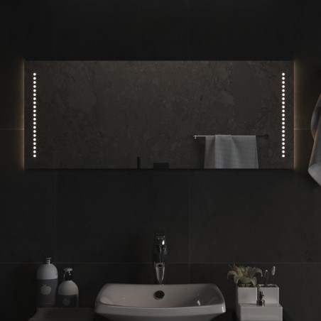 vidaXL LED-Badspiegel 100x40 cm