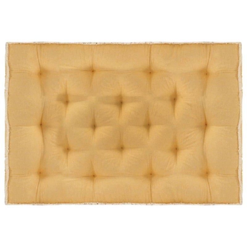 Palettensofa-Kissen Gelb 120x80x10 cm Palettensofa-Kissen Gelb 120x80x10 cm