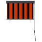 vidaXL Außenrollo 100 x 250 cm Orange und Braun vidaXL Außenrollo 100 x 250 cm Orange und Braun