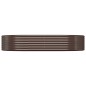 vidaXL Hochbeet Pulverbeschichteter Stahl 214x140x36 cm Braun vidaXL Hochbeet Pulverbeschichteter Stahl 214x140x36 cm Braun