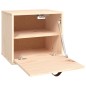 vidaXL Wandschrank 40x30x35 cm Massivholz Kiefer vidaXL Wandschrank 40x30x35 cm Massivholz Kiefer