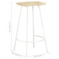 vidaXL Barhocker 2 Stk. Mango Massivholz vidaXL Barhocker 2 Stk. Mango Massivholz