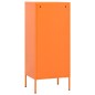 vidaXL Lagerschrank Orange 42,5x35x101,5 cm Stahl vidaXL Lagerschrank Orange 42,5x35x101,5 cm Stahl