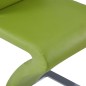 vidaXL Esszimmerstühle in Zick-Zack-Form 2 Stk. Grün Kunstleder vidaXL Esszimmerstühle in Zick-Zack-Form 2 Stk. Grün Kunstleder