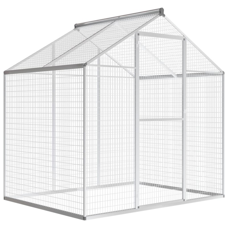 vidaXL Außenvoliere Aluminium 178x122x194 cm vidaXL Außenvoliere Aluminium 178x122x194 cm