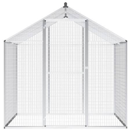vidaXL Außenvoliere Aluminium 178x122x194 cm