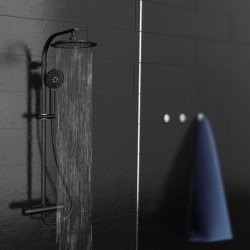 SCHÜTTE Regendusche-Set MADURA FRESH Mattschwarz 