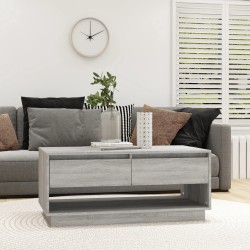 vidaXL Couchtisch Grau Sonoma 102,5x55x44 cm Holzwerkstoff
