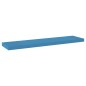vidaXL Schweberegale 4 Stk. Blau 90x23,5x3,8 cm MDF vidaXL Schweberegale 4 Stk. Blau 90x23,5x3,8 cm MDF