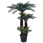 vidaXL Künstliche Pflanze Cycas-Palme mit Topf Grün 125 cm vidaXL Künstliche Pflanze Cycas-Palme mit Topf Grün 125 cm
