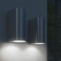 vidaXL Außenwandlampe 2 Stk Leuchtet nach oben und unten vidaXL Außenwandlampe 2 Stk Leuchtet nach oben und unten