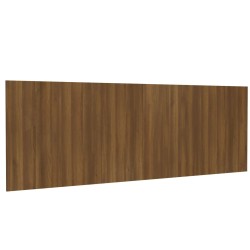 vidaXL Wand Kopfteil Braun Eichen-Optik 240x1,5x80 cm Holzwerkstoff
