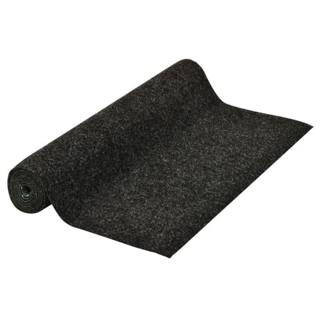 vidaXL Kunstrasen mit Noppen 4x1,33 m Anthrazit