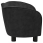 vidaXL Hundesofa Schwarz 66x43x40 cm Plüsch vidaXL Hundesofa Schwarz 66x43x40 cm Plüsch