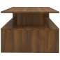 vidaXL Couchtisch Braun Eichen-Optik 90x60x42,5 cm Holzwerkstoff vidaXL Couchtisch Braun Eichen-Optik 90x60x42,5 cm Holzwerkstoff