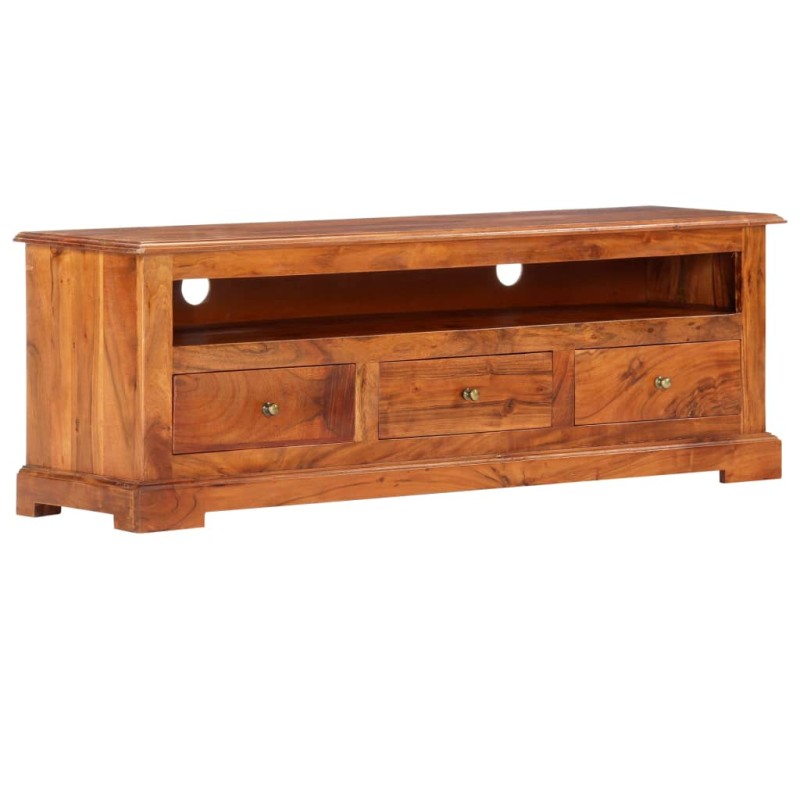 vidaXL TV-Schrank 120x30x40 cm Massivholz Akazie vidaXL TV-Schrank 120x30x40 cm Massivholz Akazie
