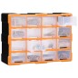 vidaXL Multi-Schubladen-Organizer 16 Schubladen 52x16x37 cm vidaXL Multi-Schubladen-Organizer 16 Schubladen 52x16x37 cm