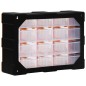 vidaXL Multi-Schubladen-Organizer 16 Schubladen 52x16x37 cm vidaXL Multi-Schubladen-Organizer 16 Schubladen 52x16x37 cm