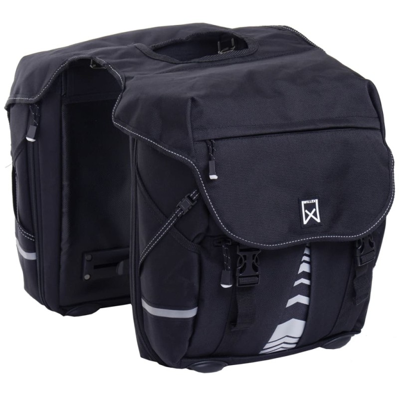 Willex Fahrradtaschen XL 1200 50 L Schwarz 13611 Willex Fahrradtaschen XL 1200 50 L Schwarz 13611