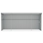 vidaXL Wand-Geräteschuppen Grün 118x382x178 cm Verzinkter Stahl vidaXL Wand-Geräteschuppen Grün 118x382x178 cm Verzinkter Stahl