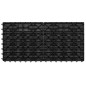 vidaXL Terrassenfliesen 6 Stk. WPC 60x30 cm 1,08 m² Schwarz vidaXL Terrassenfliesen 6 Stk. WPC 60x30 cm 1,08 m² Schwarz