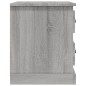 vidaXL Nachttisch Grau Sonoma 39x39x47,5 cm Holzwerkstoff vidaXL Nachttisch Grau Sonoma 39x39x47,5 cm Holzwerkstoff