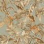 DUTCH WALLCOVERINGS Tapete Bird-of-Paradise Blaugrün DUTCH WALLCOVERINGS Tapete Bird-of-Paradise Blaugrün