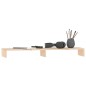 vidaXL Monitorständer 100x27x10 cm Massivholz Kiefer vidaXL Monitorständer 100x27x10 cm Massivholz Kiefer