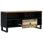 vidaXL TV-Schrank 100x33x46 cm Altholz Massiv & Holzwerkstoff vidaXL TV-Schrank 100x33x46 cm Altholz Massiv & Holzwerkstoff