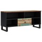 vidaXL TV-Schrank 100x33x46 cm Altholz Massiv & Holzwerkstoff vidaXL TV-Schrank 100x33x46 cm Altholz Massiv & Holzwerkstoff