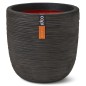 Capi Blumentopf Nature Rib 54x52 cm Dunkelbraun Capi Blumentopf Nature Rib 54x52 cm Dunkelbraun