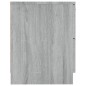 vidaXL Nachttisch Grau Sonoma Holzwerkstoff vidaXL Nachttisch Grau Sonoma Holzwerkstoff