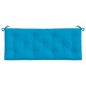 Gartenbank-Auflage Hellblau 120x50x7 cm Oxford-Gewebe Gartenbank-Auflage Hellblau 120x50x7 cm Oxford-Gewebe